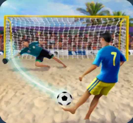 Shoot Goal Beach Soccer