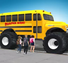 Super High School Bus Driving Simulator 3D 2020