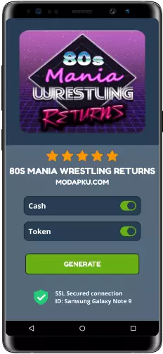 80s Mania Wrestling Returns MOD APK Screenshot