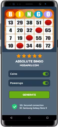 Absolute Bingo MOD APK Screenshot