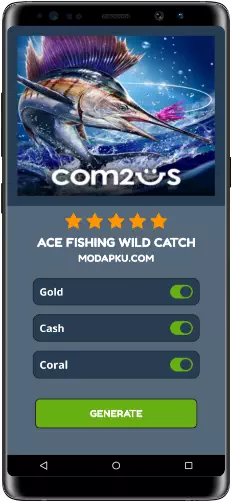 Ace Fishing Wild Catch MOD APK Screenshot