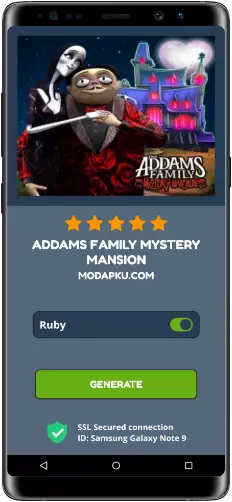 Addams Family Mystery Mansion MOD APK Screenshot