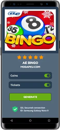 AE Bingo MOD APK Screenshot