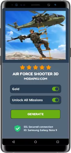 Air Force Shooter 3D MOD APK Screenshot