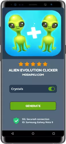 Alien Evolution Clicker MOD APK Screenshot