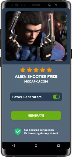 Alien Shooter Free MOD APK Screenshot