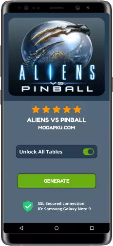 Aliens vs Pinball MOD APK Screenshot