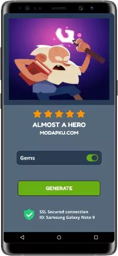 Almost a Hero MOD APK Screenshot