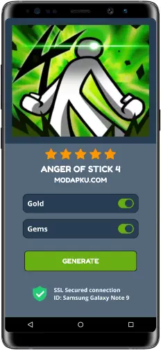 Anger Of Stick 4 MOD APK Screenshot