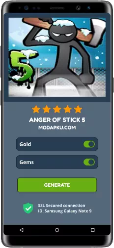 Anger of Stick 5 MOD APK Screenshot