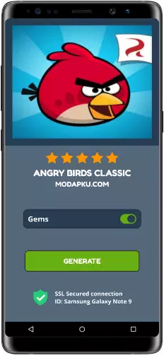 Angry Birds Classic MOD APK Screenshot