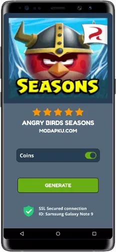 Angry Birds Seasons MOD APK Screenshot