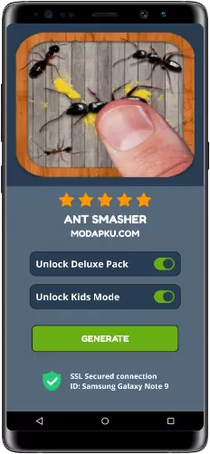 Ant Smasher MOD APK Screenshot
