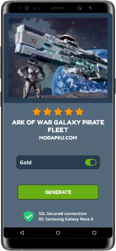 Ark of War Galaxy Pirate Fleet MOD APK Screenshot