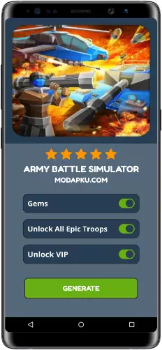 Army Battle Simulator MOD APK Screenshot