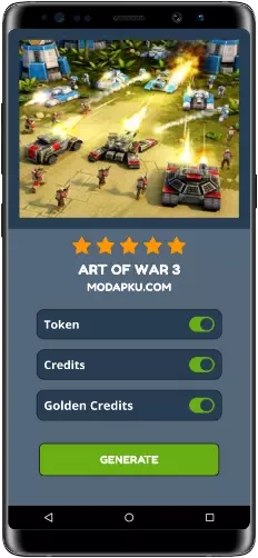 Art of War 3 MOD APK Screenshot