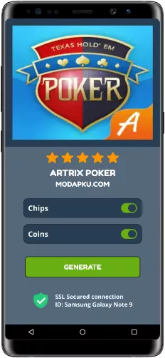 Artrix Poker MOD APK Screenshot