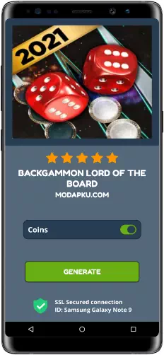Backgammon Lord of the Board MOD APK Screenshot