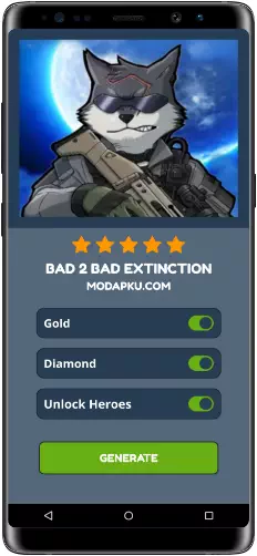 Bad 2 Bad Extinction MOD APK Screenshot