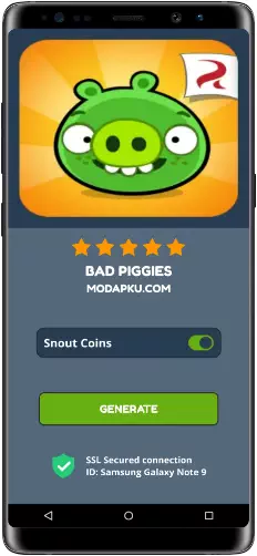 Bad Piggies MOD APK Screenshot