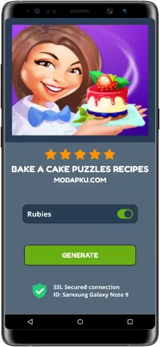 Bake a Cake Puzzles Recipes MOD APK Screenshot