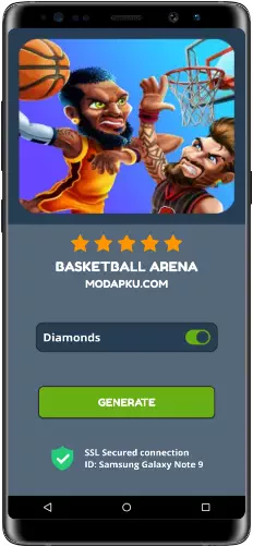 Basketball Arena MOD APK Screenshot