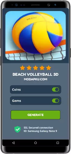 Beach Volleyball 3D MOD APK Screenshot