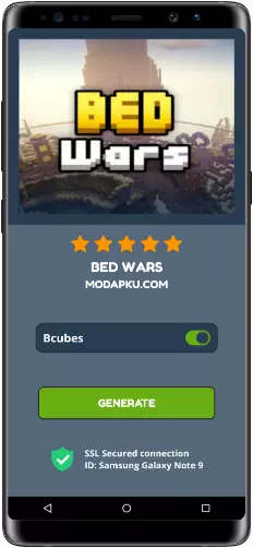 Bed Wars MOD APK Screenshot