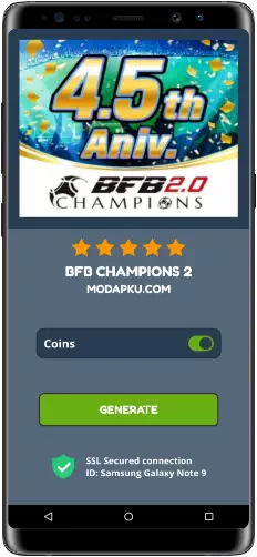 BFB Champions 2 MOD APK Screenshot