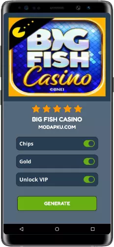 Big Fish Casino MOD APK Screenshot