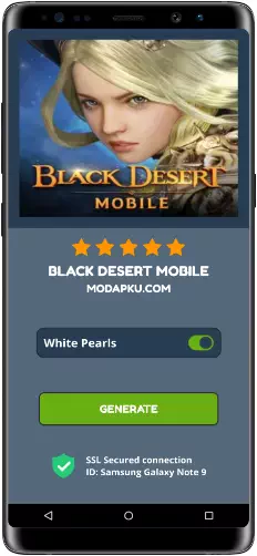 Black Desert Mobile MOD APK Screenshot