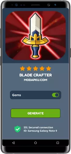 Blade Crafter MOD APK Screenshot