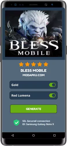 BLESS MOBILE MOD APK Screenshot