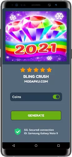 Bling Crush MOD APK Screenshot