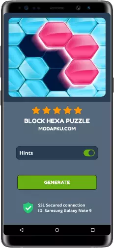 Block Hexa Puzzle MOD APK Screenshot