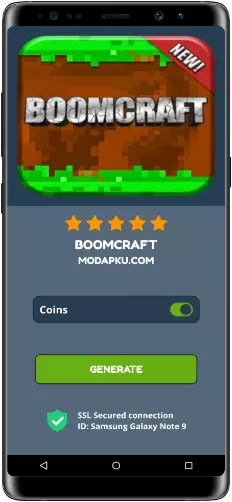 BoomCraft MOD APK Screenshot