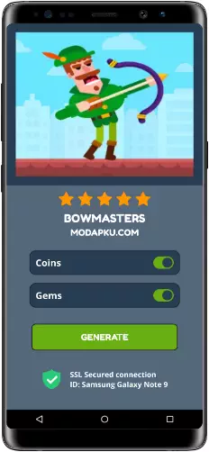 Bowmasters MOD APK Screenshot