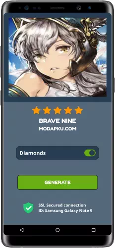 Brave Nine MOD APK Screenshot