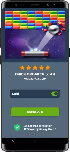 Brick Breaker Star MOD APK Screenshot