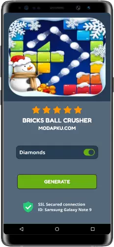 Bricks Ball Crusher MOD APK Screenshot