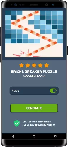 Bricks Breaker Puzzle MOD APK Screenshot