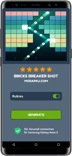 Bricks Breaker Shot MOD APK Screenshot