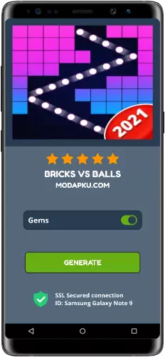 Bricks VS Balls MOD APK Screenshot