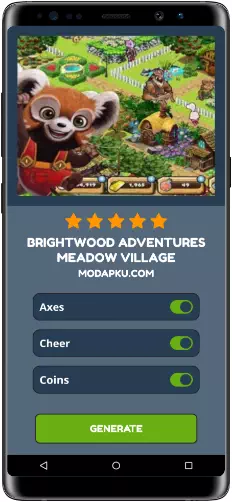 Brightwood Adventures Meadow Village MOD APK Screenshot