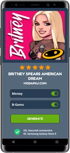 Britney Spears American Dream MOD APK Screenshot