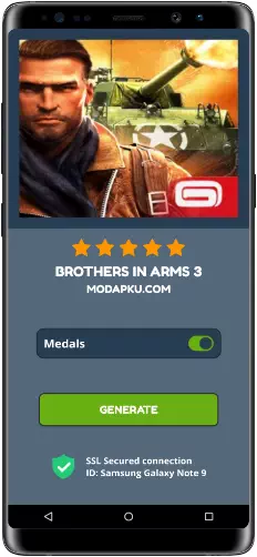 Brothers in Arms 3 MOD APK Screenshot