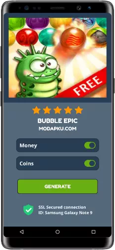Bubble Epic MOD APK Screenshot