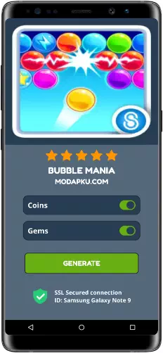 Bubble Mania MOD APK Screenshot