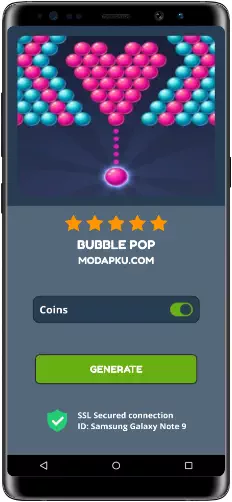 Bubble Pop MOD APK Screenshot