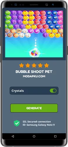 Bubble Shoot Pet MOD APK Screenshot